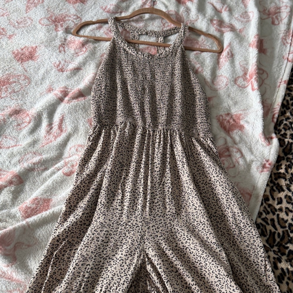 Jessica Simpson Black and White Patterned Jumpsuit - Picture 2 of 3